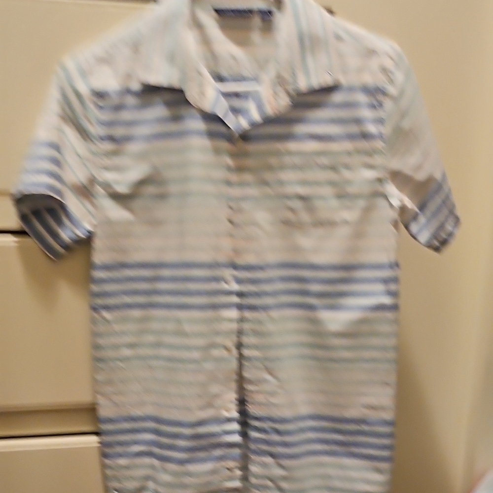 Striped Short Sleeve Shirt